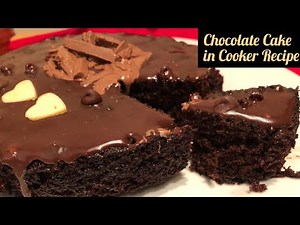 Chocolate Cake in Cooker Recipe |Cake made on Stove Top |Cake Recipe WithoutOven| Lockdown Special|