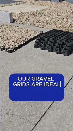 Gravel Grids for your driveway or garden project #newbuild #homeinspiration #diy