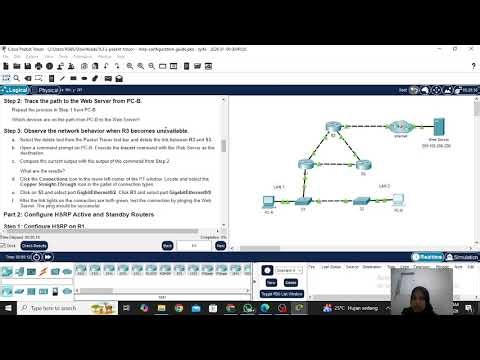 9.3.3 Packet Tracer - HSRP Configuration Guide