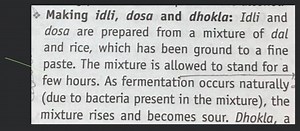 Making idli, dosa and dhokla: Idli and dosa are prepared from a... | Filo