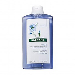 Klorane Volumizing Shampoo with Flax Fiber, Adds Lift & Texture to Fine Flat Hair, Paraben, Silicone, SLS Free