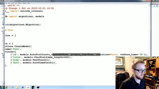 Database & Migrations - Django Web Development with Python 8