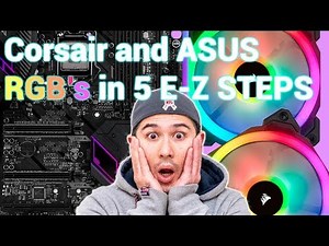 how to install Corsair and ASUS Aura sync ! THIS IS HOW!