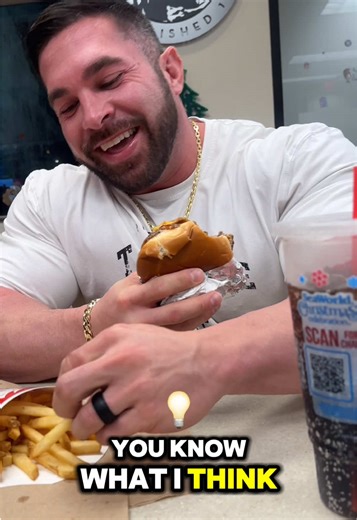 Still my favorite fast food place though 🫡 #bodybuilding#comedyhour#davestriple