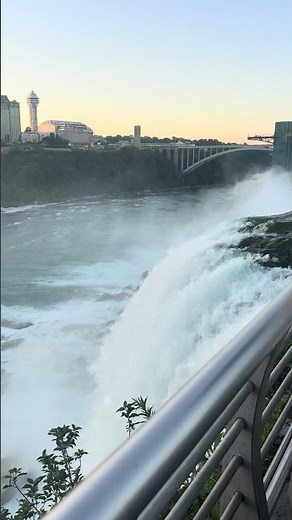 This Close to the Edge of Niagara Falls
