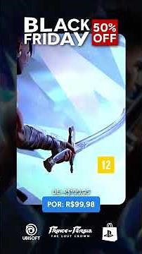 🚨 A Black Friday da Ubisoft chegou com tudo na Playstation! 🚨