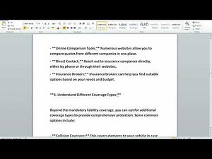 How to do Car Insurance in USA California | Technical Raheem