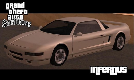 Where to find the Infernus in GTA San Andreas