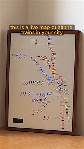 the design rules company on Instagram: "metroboard is LIVE! watch all the trains in your city move in real-time 🚂 ‼️ grab one on kickstarter for $60 off"