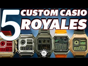 5 Ultimate Casio Royale Builds, Inlcuding Upgrades For The New WS-1600