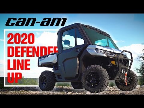 2020 Can-Am Defender Lineup First Impressions | Limited, 6x6, & Pro XT Comparison