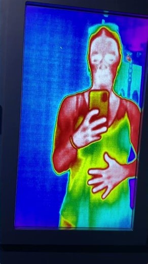 Heat signature cameras detect infrared radiation (heat) rather than visible light #Nauticus