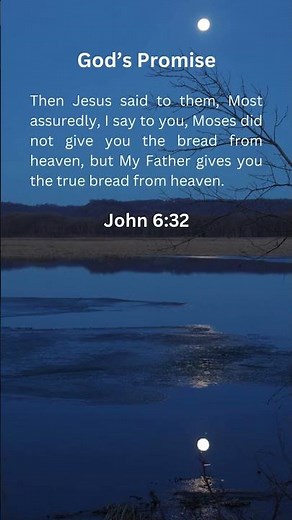 What Is the True Bread from Heaven? John 6:32 | Jesus