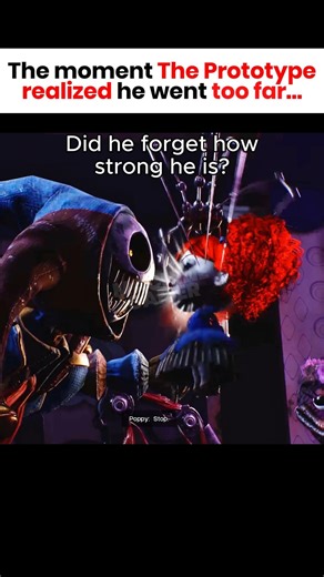 Is this Prototype first time losin control? #poppyplaytime #poppyplaytimechapter5 #trending #shorts