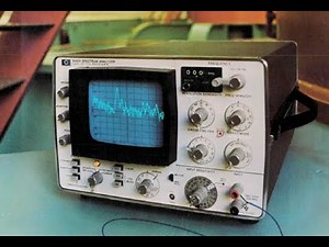 Анализатор спектра Hewlett Packard 3580A Spectrum Analyzer Specifications USA Обзор работы.