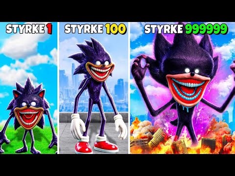 Opgraderer DARK SHIN SONIC i GTA 5! (Shin Sonic mod)