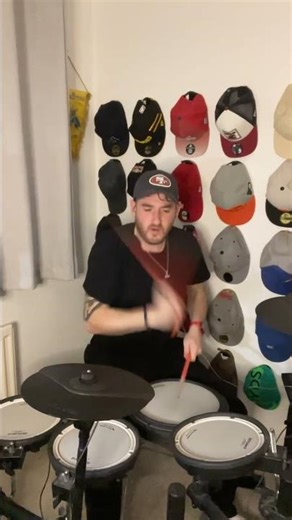 a rather large sled #thekillers #agreatbigsled #drumcover #drums