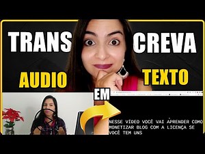 Como Transcrever Audio em Texto (Automaticamente) Para Reaproveitamento dos Conteúdos
