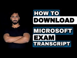 How to Download Microsoft Exam Transcript from Microsoft Certification Dashboard | Cloud Saviors