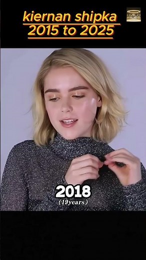 Kiernan Shipka 2015 to 2025 Transformation