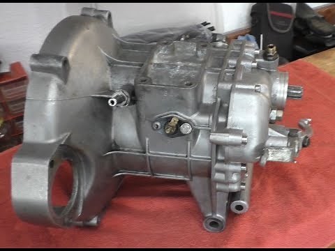Moto Guzzi Getriebe, Durchsicht, Funktion und Zerlegung (Moto Guzzi Gearbox disassembly)