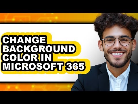 How to Change Background Color in Microsoft 365 (full Guide)