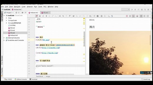 Pycharm插件--MarkDown