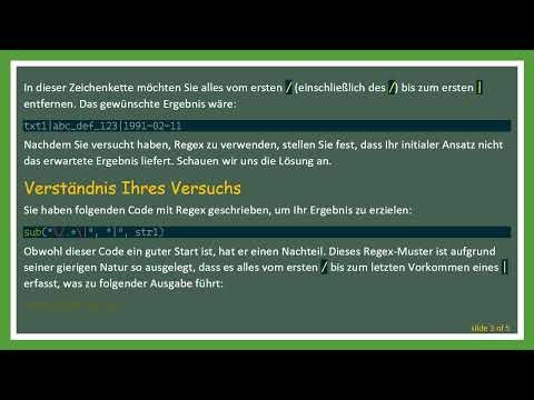 Wie man in R mit Regex Substring zwischen Sonderzeichen entfernen kann