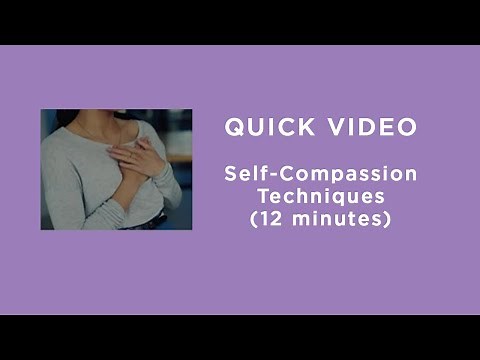 Self-compassion Techniques