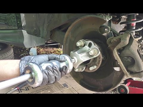 2013 2020 Mitsubishi Outlander Rear Wheel Bearing N ABS Sensor Replacement