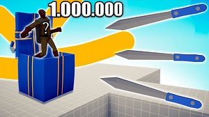 1.000.000 伤害刀与当前随机单位 - TABS 完全准确的战斗模拟器 2024