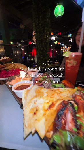 WE FOUND A SPOT WITH BELLY DANCERS, LIVE MUSIC, AND GREAT FOOD! 🎶🍴✨ @turkishcafeandlounge is the ultimate destination for a night out filled with vibrant entertainment and mouthwatering Turkish cuisine. From mesmerizing belly dancing performances to live music that sets the perfect vibe, this is a spot you don’t want to miss! 🌟 What to expect: 🍢 Authentic Turkish dishes like kebabs, mezes, and baklava 🍹 Refreshing cocktails to pair with your meal 💃 Live belly dancing and entertainment that