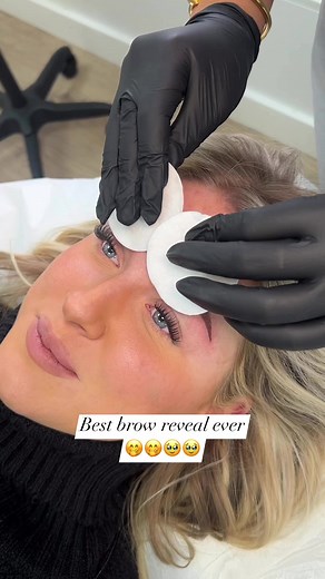 Best brow reveal ever!!!! #microblading #pmu #spmu #brows #eyebrows #ombrebrows #tattoo #browtattoo | Sculpt Spmu