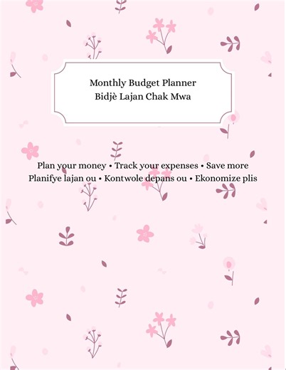 Budget Planner Pdf - Etsy