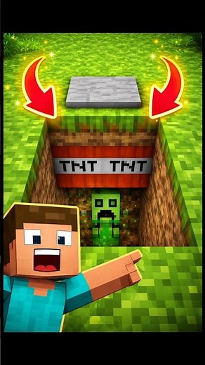 Minecraft’s Smartest Pressure Plate Trick #minecraft #shorts
