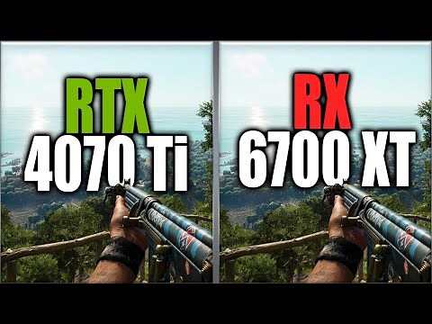 RTX 4070 Ti vs RX 6700 XT Benchmarks