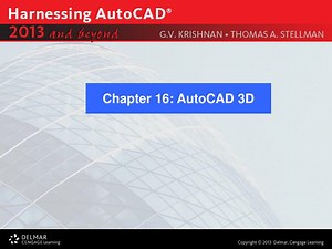 Chapter 16: AutoCAD 3D - SlideServe