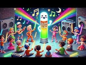Glow Stick Glow - A Neon Dance Party for Kids!