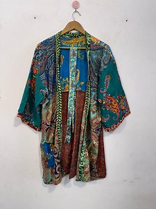Bridesmaid Lightweight Mini Robe Beach Cover up - Polyester Silk Kimono Short Cardigan - Boho Summer Stylish Wear Kimono Bathrobe - - Etsy
