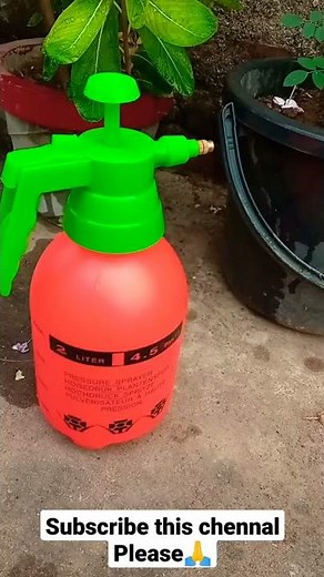 #How to use pressure sprayer (2 Liter) || #Hand spray pump pressure gardening review