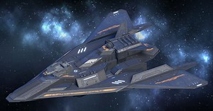 Spaceship Outlaw Frigate | 3D Space | Unity Asset Store