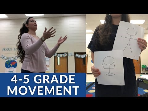 EASY Movement Activities for 4 & 5 Grade Music Lessons