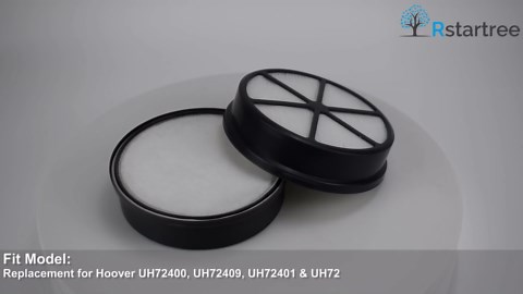 HEPA Vacuum Filter Replacement for Hoover 440003905, Compatible with Hoover WindTunnel Air Models UH72400, UH72401, UH72409, UH72409DI, 1-PACK
