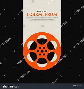 Movie Film Modern Retro Vintage Poster Stock Vector (Royalty Free) 684871204 | Shutterstock