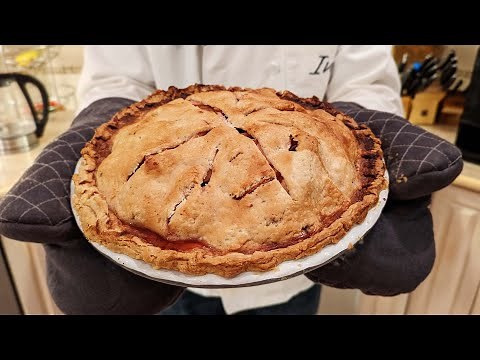 Apple Cherry Pie, what a delicious combo!