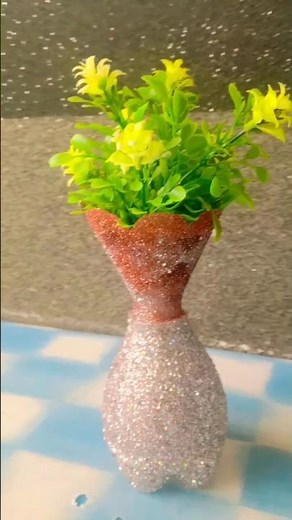 Diy || How to make unique flower vase || Plastic Bottle Craft Idea |Home Decoration Master