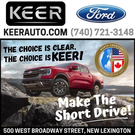 Adventure in High-Gear. ⚙️⚙️ With multiple engine options and advance off-roading capabilities, the Ford Ranger pickup at KEER is a versatile choice for many terrains. #ReadySetFord #2025FordRanger ✅ LEASE OFFER: $359/mo for 36 mos. Ford Credit Red Carpet Lease $4,269 Cash Due at Signing. Security Deposit Waived, Taxes, Title, License Fees Extra. | KEER Ford Chrysler Dodge Jeep Ram