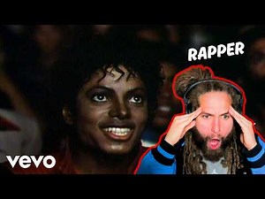 Rapper's first reaction to Thriller - Michael Jackson!