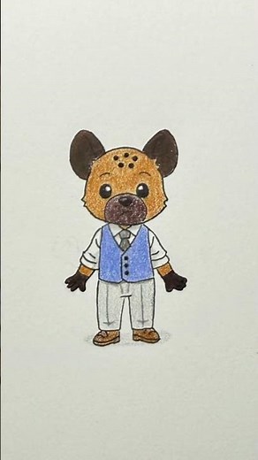 Cute Chibi Drawing - Miguno from BEASTARS | Cute Fan Art Drawing #shorts #beastars #drawing