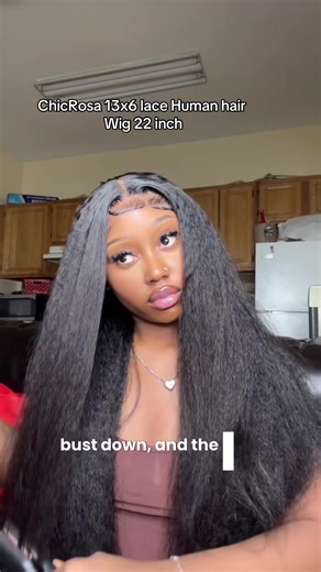 ChicRosa 22 Inch Lace Human Hair Wig Installation